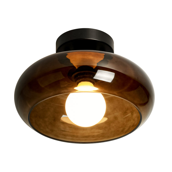 Hearthline 1-Light Dimmable Retro Bowl Shade Wall Sconce (10") Brightelier