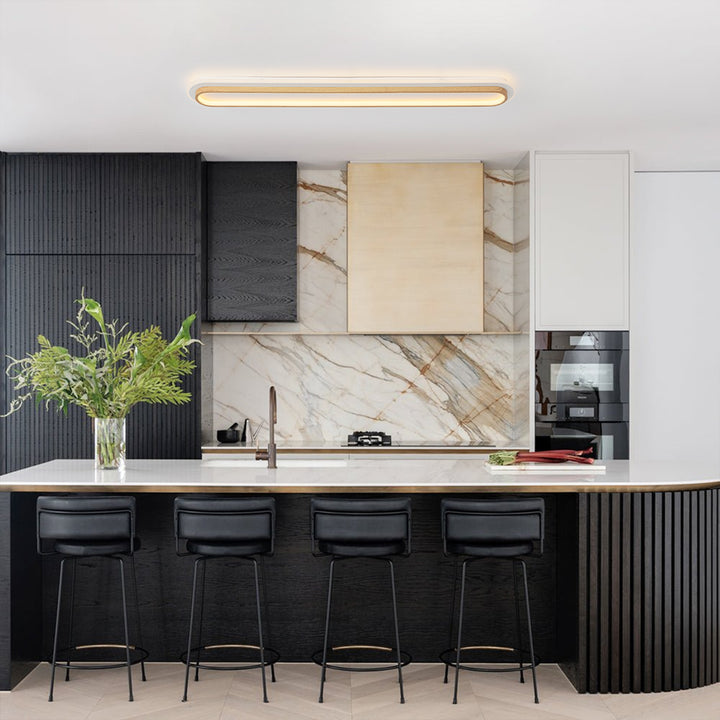 Lumisca Integrated  LED Wood Integrated Modern Flush Mount (39") My Store