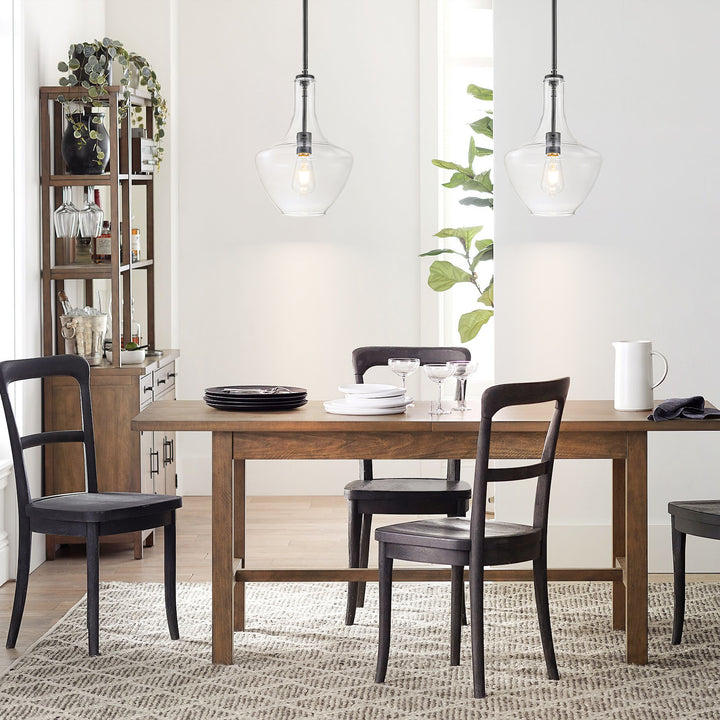 Brillara 1-Light Dimmable Glass Mid-Century Modern Pendant (10") Brightelier