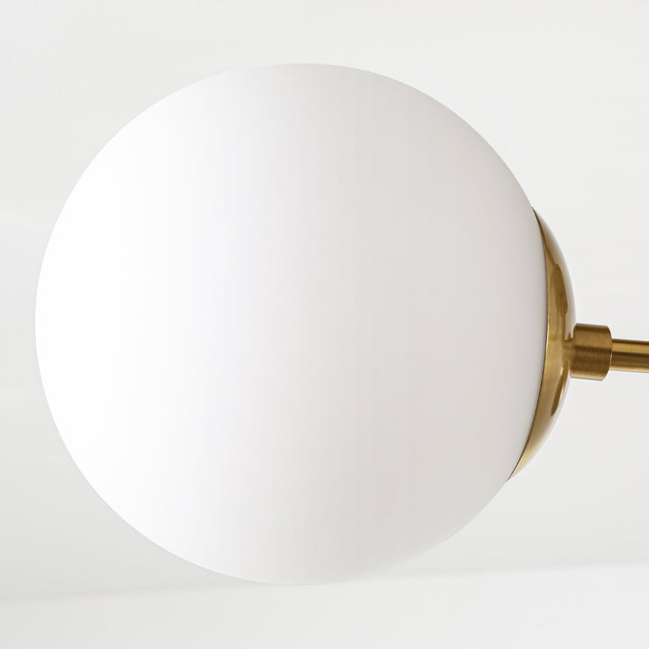 Soluma 3-Light Dimmable Glass Bubble Semi Flush Mount (23") My Store