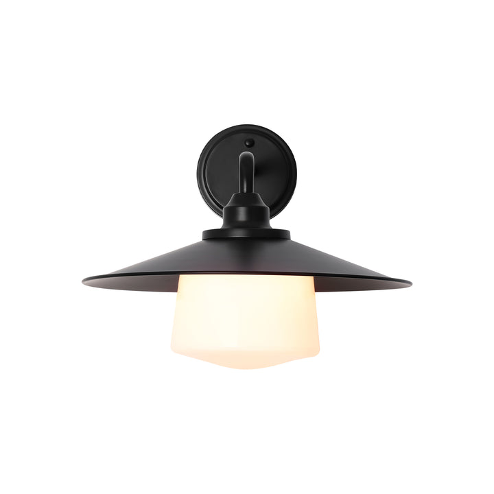 Tranquix 1-Light Outdoor Hardwired Traditional Wall Sconce (14") Brightelier