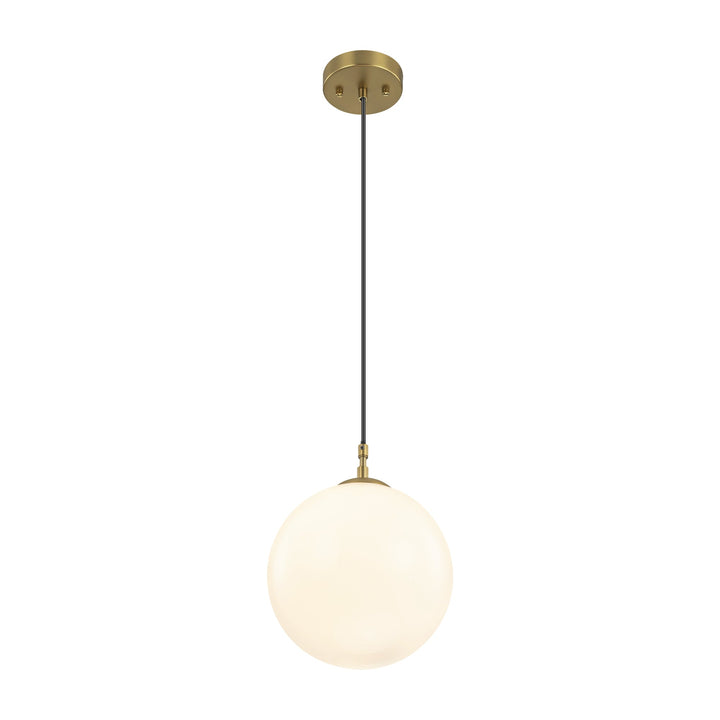 Lunara 1-Light Lunar Globe Geometric Contemporary Pendant (10") My Store