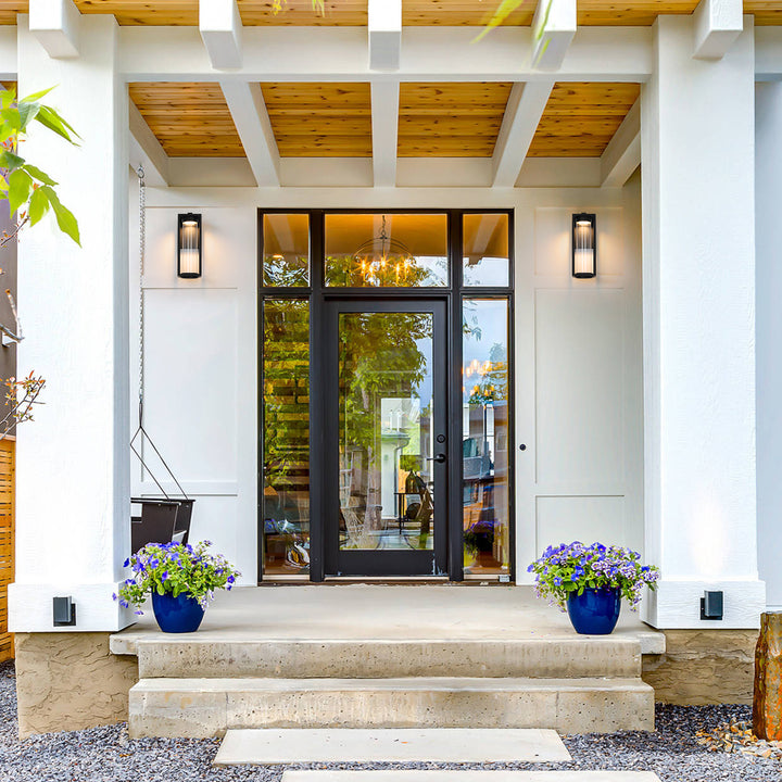 Castrelle 1-Light LED Modern Outdoor Wall Sconce (6") Brightelier