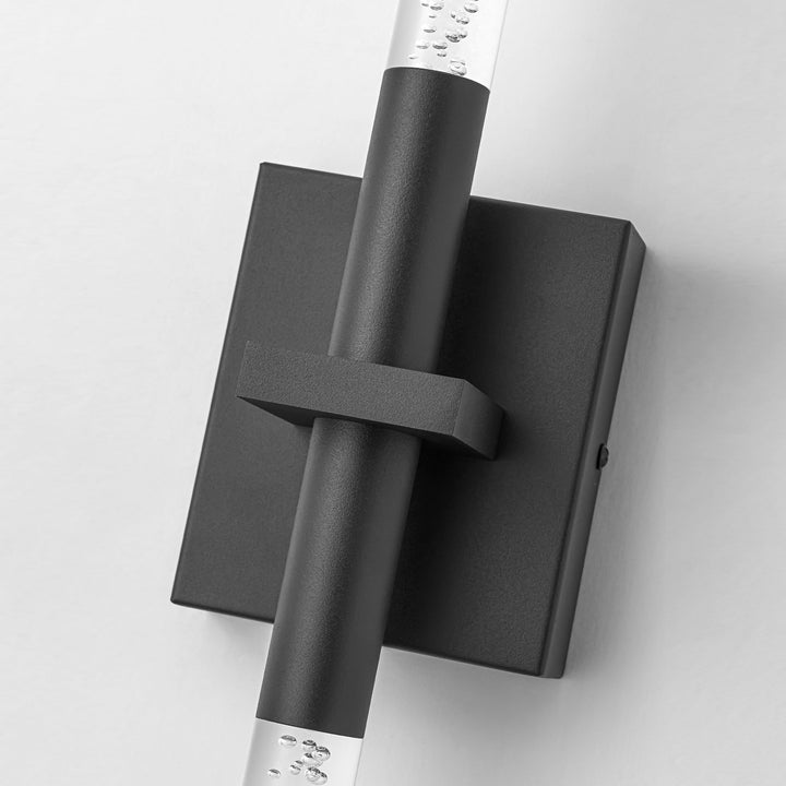 Tranquix 1-Light LED Linear Integrated Bar Bubble Accents Wall Sconce (28") My Store