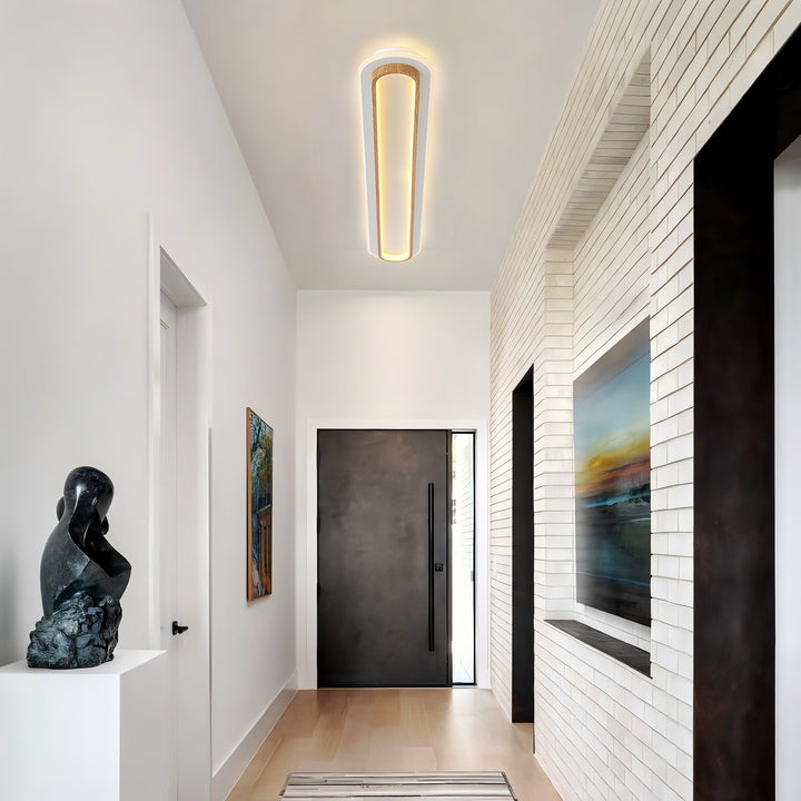 Lumisca Integrated  LED Wood Integrated Modern Flush Mount (39") My Store