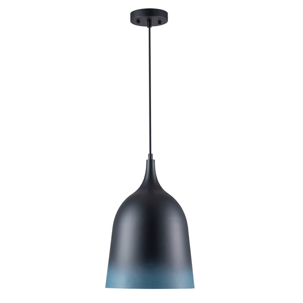 Elvaya 1-Light Steel Shade Modern Pendant (11")