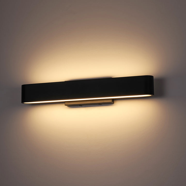 Velenta 1-Light Dimmable LED Modern Rectangle Outdoor Wall Sconce(23") Brightelier