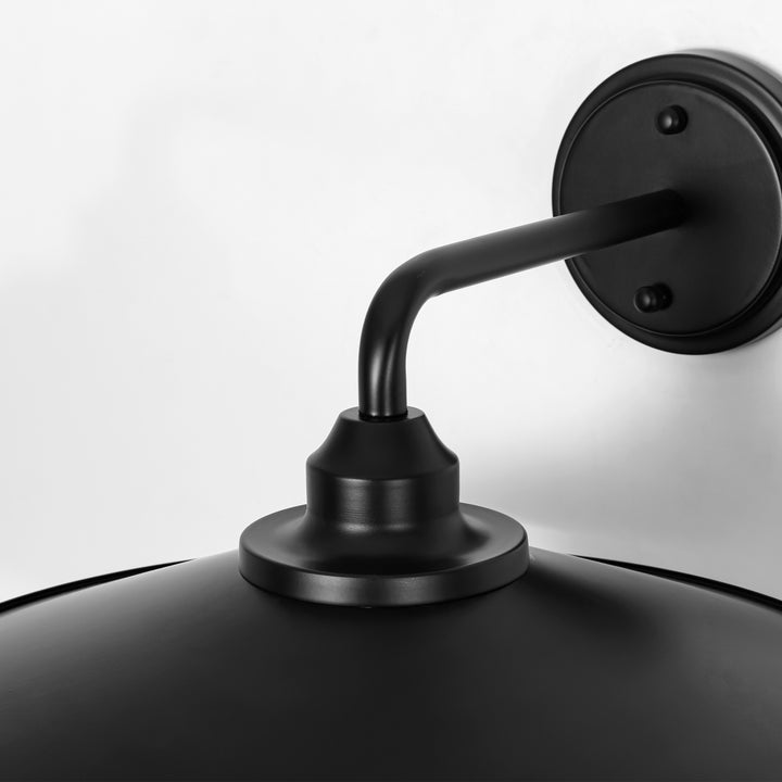 Tranquix 1-Light Outdoor Hardwired Traditional Wall Sconce (14") Brightelier