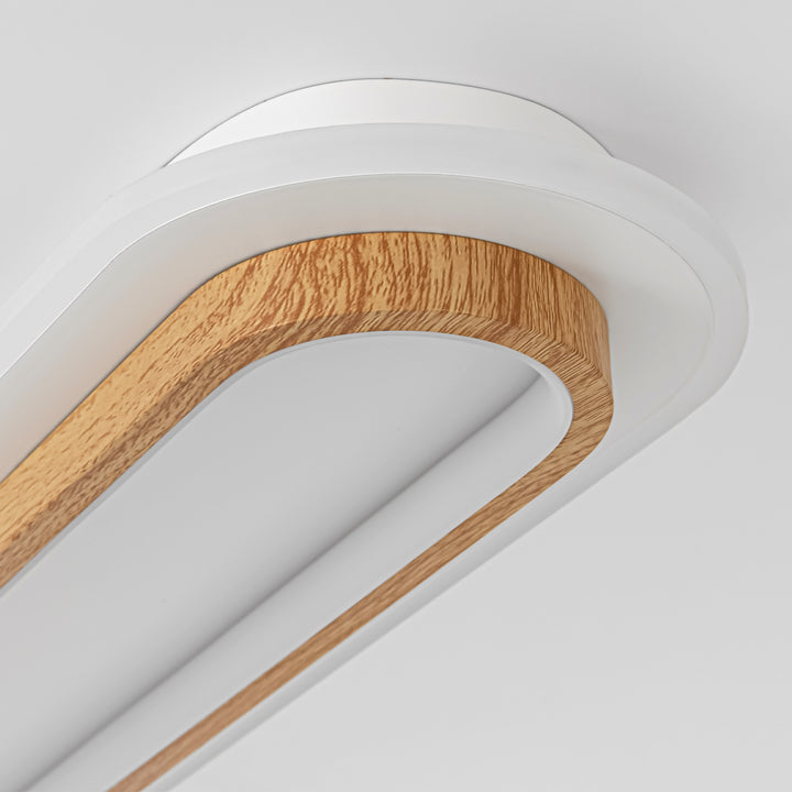 Lumisca Integrated  LED Wood Integrated Modern Flush Mount (39") My Store