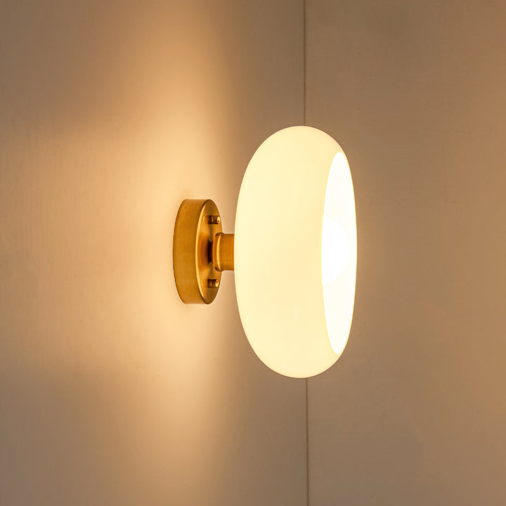 Hearthline 1-Light Dimmable Retro Bowl Shade Wall Sconce (10") Brightelier