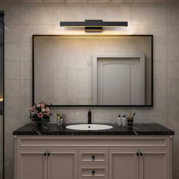 Alvara 1-Light Dimmable Aluminum LED Modern Rectangular Wall Sconce (23")