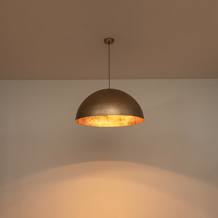 Sparla 3-Light Dimmable Dome Modern Farmhouse Pendant (31") Brightelier