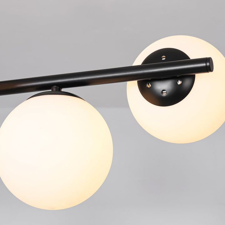 Veylin 7-Light Dimmable Glass Transitional Globe Chandelier (40") My Store
