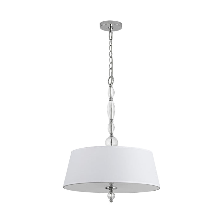 Brilune 4-Light Dimmable Fabric Boho Shaded Chandelier (20") My Store