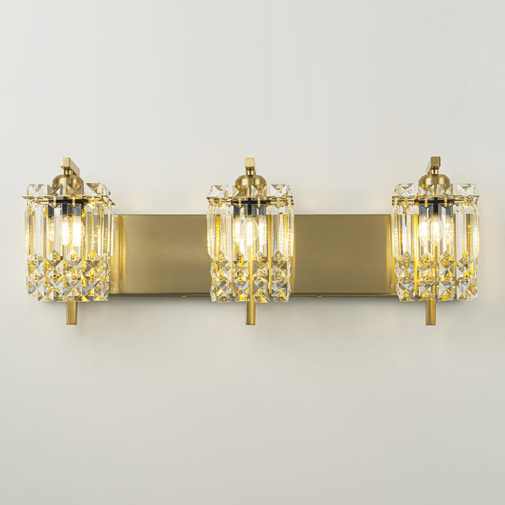 3-Light Crystal Wall Fixture for Modern Glam Bathrooms

Refined Crystal 3-Light Vanity Light for Over Mirror

Glamorous 3-Light Crystal Wall Light for Vanity Space

3-Light Crystal Mirror Light for Luxurious Bathrooms

Crystal Glam 3-Light Wall Mount for Makeup Mirrors

Sophisticated 3-Light Crystal Wall Sconce for Hallways